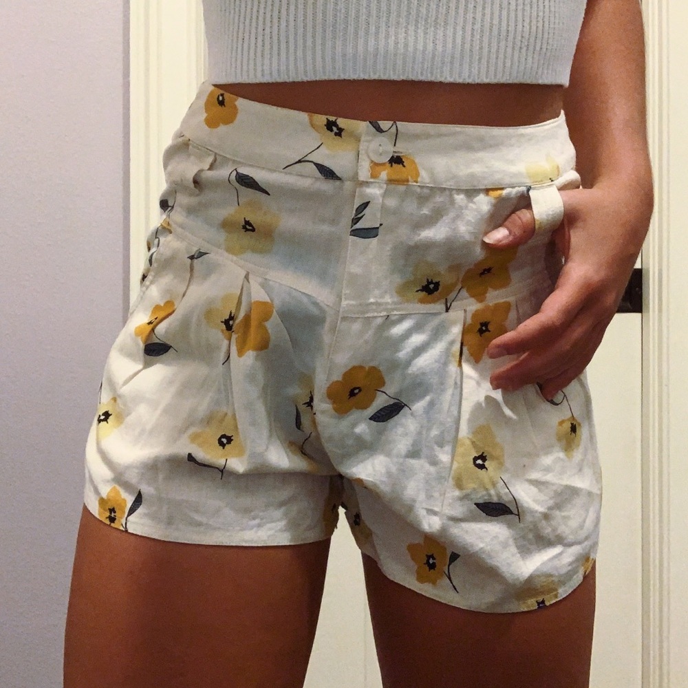 Billabong floral beach shorts